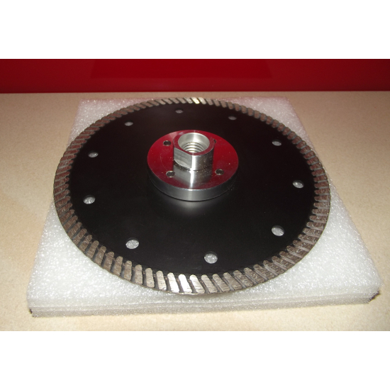 TARCZA DIAMENTOWA DO GRANITU KAMIENIA TURBO 150mm FLANSZA / GWINT M14