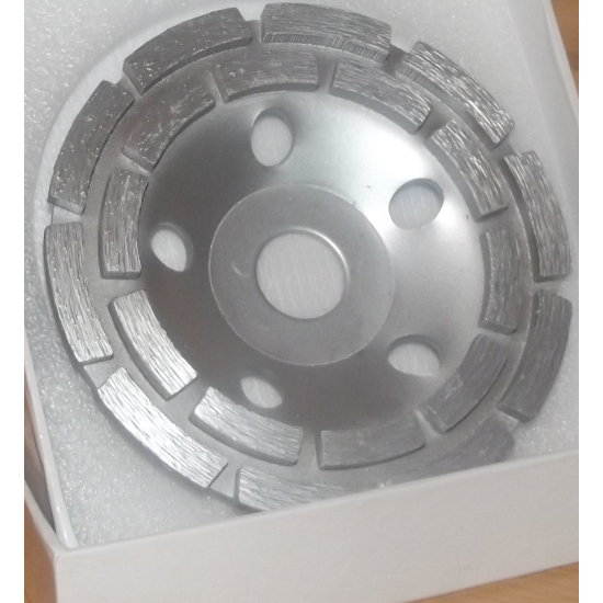 TARCZA DIAMENTOWA GARNKOWA DO SZLIFOWANIA GRANITU BETONU 125MM
