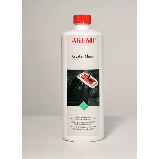 AKEMI  CRYSTAL CLEAN PŁYN DO CZYSZCZENIA  KAMIENIA 1L