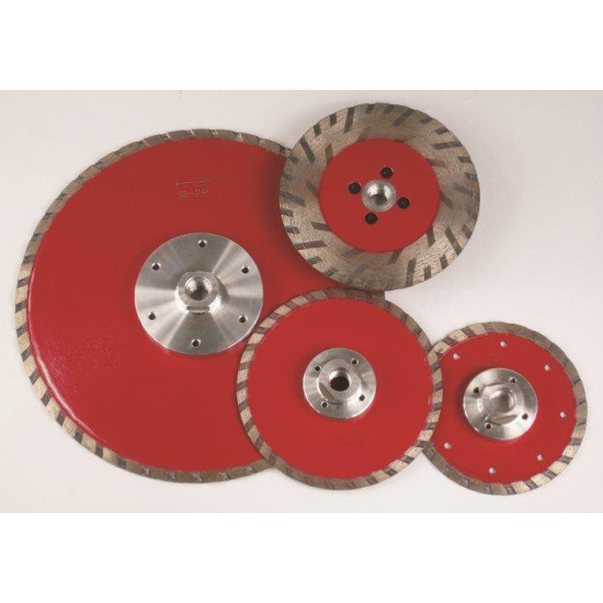 TARCZA DIAMENTOWA TURBO / FREZOWA DO SZLIFOWANIA  KAMIENIA GRANITU 100mm FLANSZA / GWINT M14