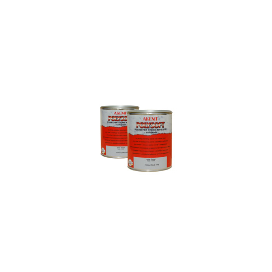 AKEMI KLEJ DO KAMIENIA POLY-SOFT 1,65KG SZPACHLA POLIESTROWA DO KAMIENIA