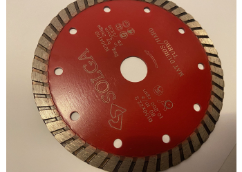 PRECYZYJNA TARCZA DIAMENTOWA SOLGA 150MM DO GRANITU I BAZALTU