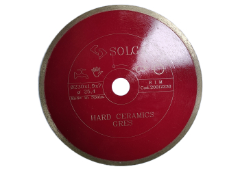 TARCZA DIAMENTOWA 230MM SOLGA DO GRESU TWARDEGO GRESU POLEROWANEGO
