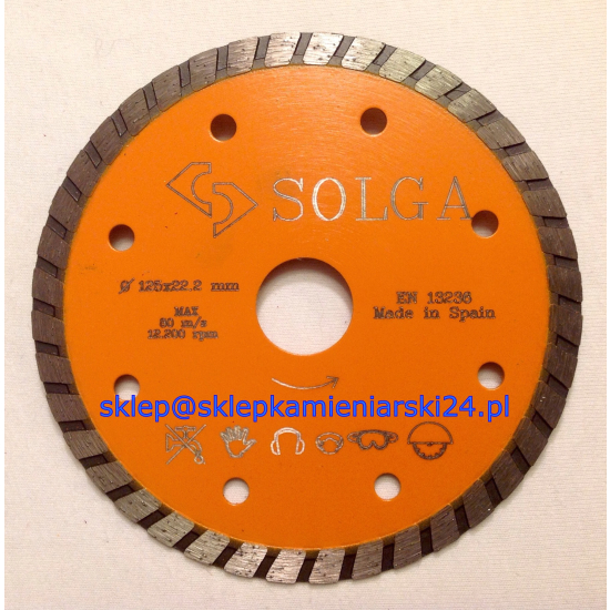 TARCZA DIAMENTOWA DO CIĘCIA BETONU 125mm