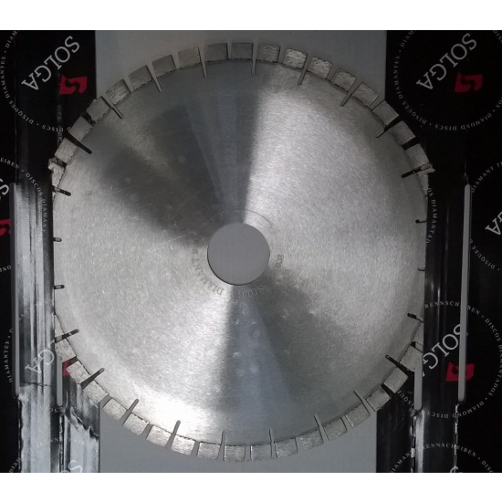 PROFESJONALNA TARCZA DIAMENTOWA DO GRANITU 600MM SOLGA