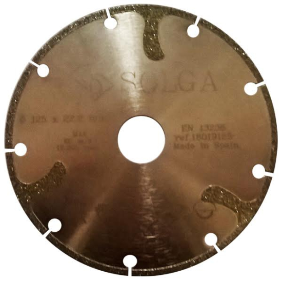Tarcza do gresu,plastiku,marmuru,bazaltu 125mm