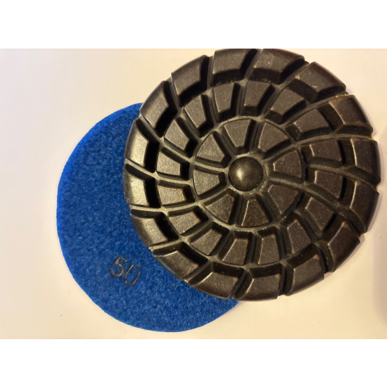 TARCZA PODŁOGOWE NA RZEP 100MM SUCHO/MOKRO WYSOKOŚĆ 10MM