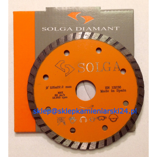 TARCZA DIAMENTOWA DO CIĘCIA BETONU 125mm