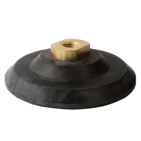UCHWYT DYSK NA RZEP 100MM GWINT M14 GUMOWY