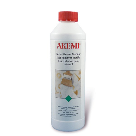 AKEMI ŚRODEK DO USUWANIA RDZY Z MARMURU  0,5L
